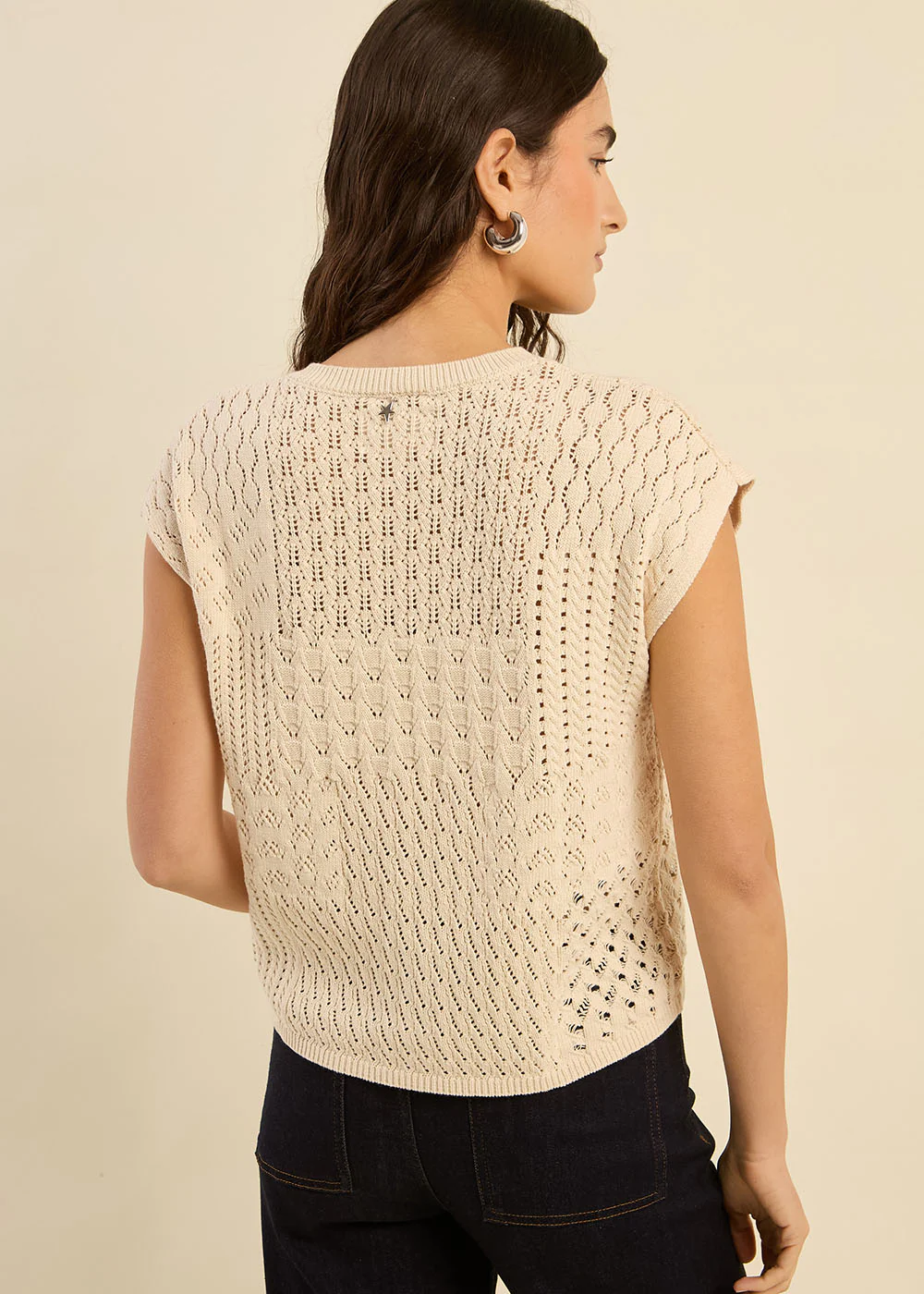 Gilet en crochet fantaisie - Image 3