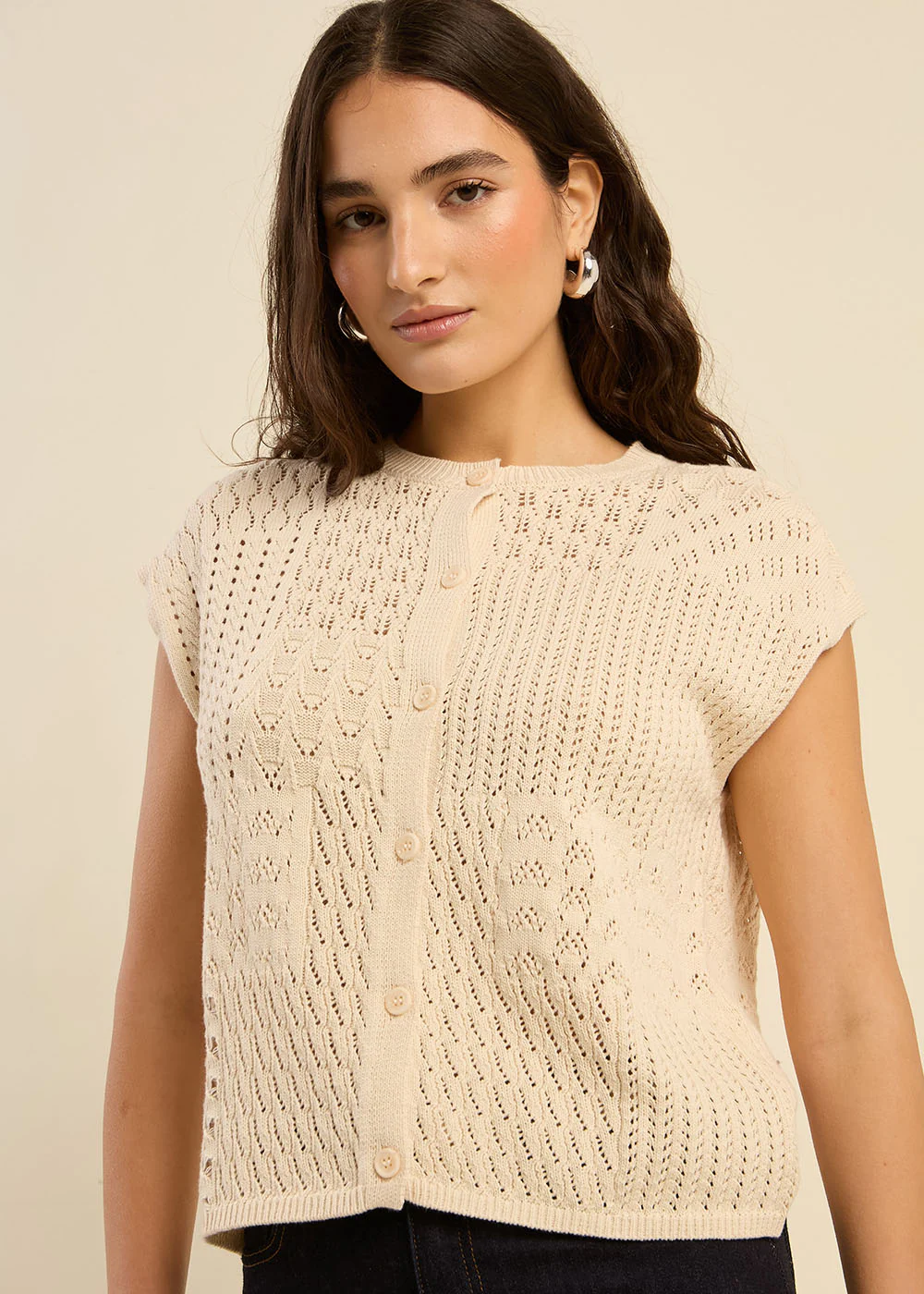 Gilet en crochet fantaisie - Image 4