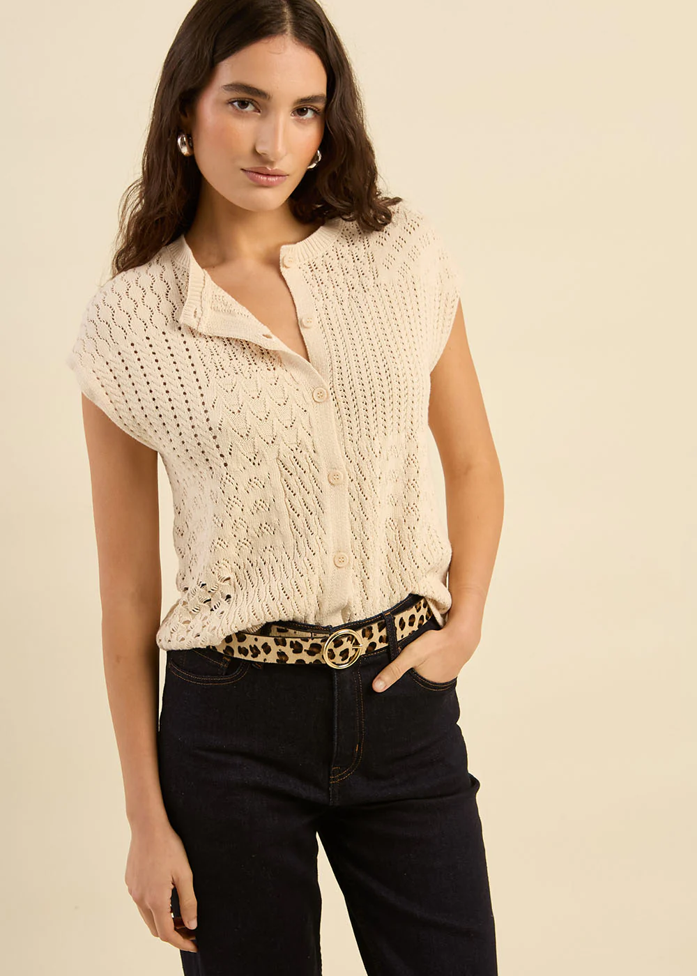 Gilet en crochet fantaisie - Image 5