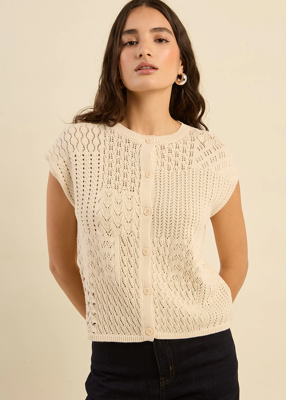 Gilet en crochet fantaisie - Image 7